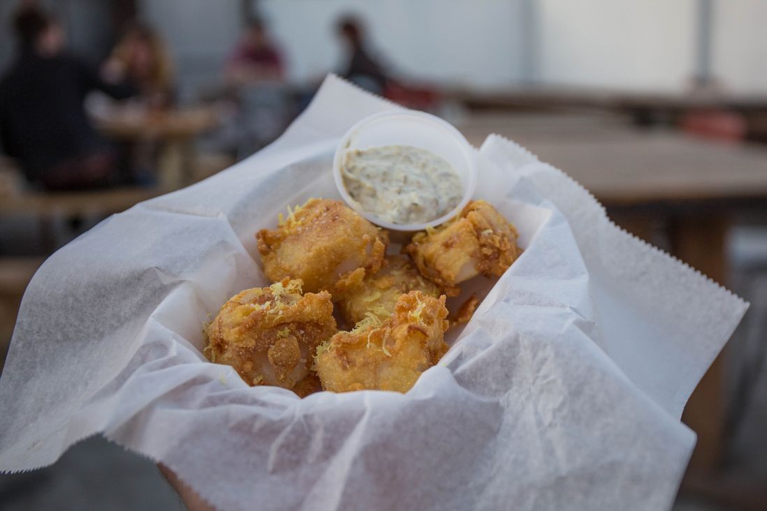 Fried Scallops<br>